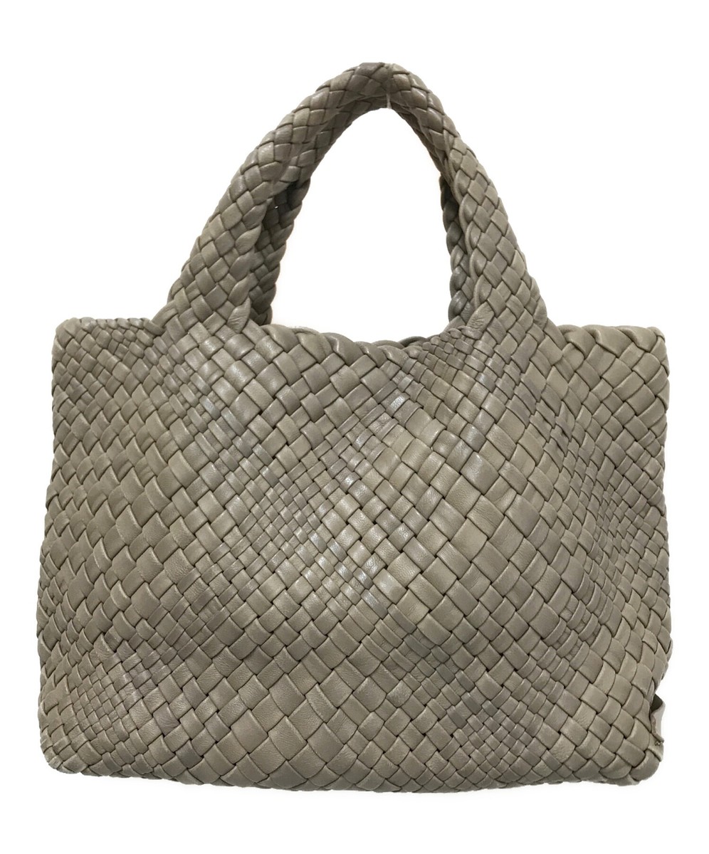 FALORNI woven leather bag F762 beige | eBay