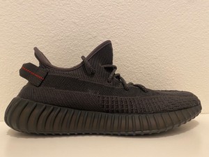 yeezy black reflective ebay