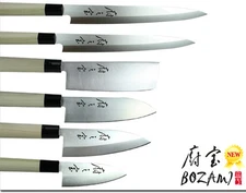 Japanese Knife Series Set Fillet Sashi Nakiri Deba Santoku Knife Kitchen Cutlery