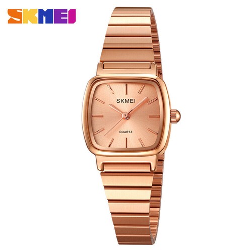 SKMEI Women Watch Elegant Fashion Steel Wristwatch Lady Girls Square Wristwatch - Picture 19 of 30