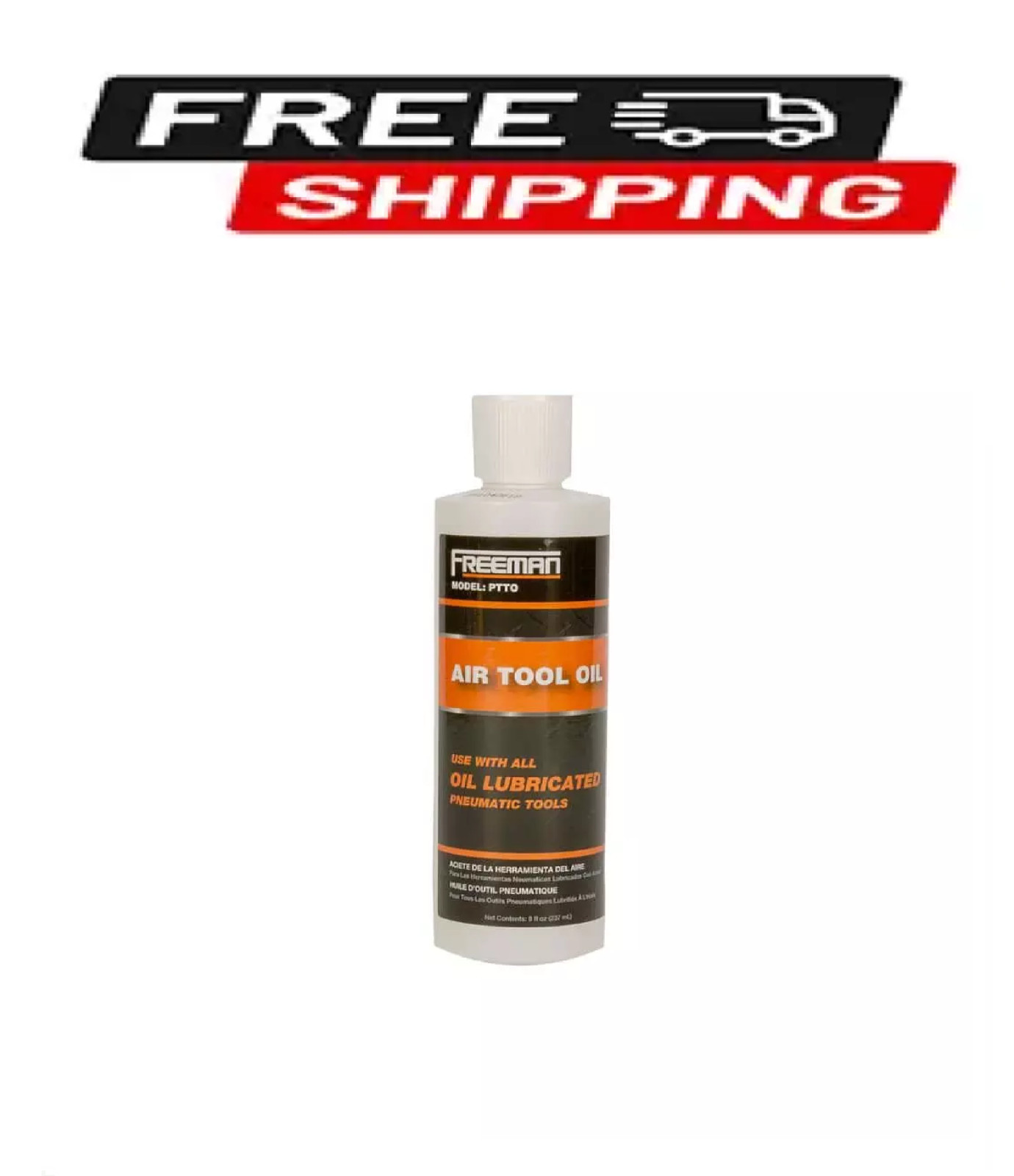 Tool Oil Lubrication For Pneumatic Tools 8 Oz.