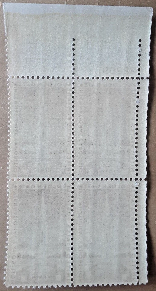 US Post 1939 Golden Gate Expo Plate Block of 4 3c /3 Cent Scott#852 Env#1 MNH Og - Image 2 of 2