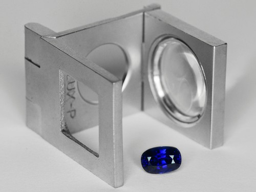 GRS Certified MADAGASCAR Blue Sapphire 1.46 Cts Natural Untreated Oval - Picture 5 of 9