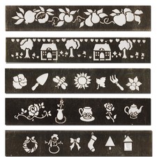 Szablon do wytłaczania Szablon do wytłaczania Szablon do cięcia Szablon do malowania różne motywy