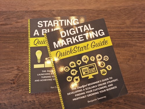 Lot of 2 Business Books: Starting a Business & Digital Marketing QuickStart - Imagen 3 de 3