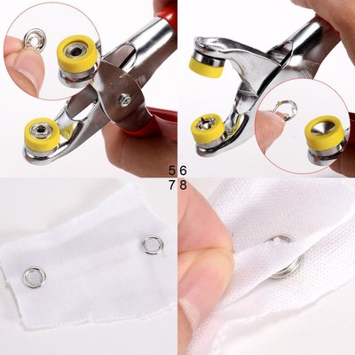 50 Sets De Boutons Pression Jersey - 10 Mm Argent - Griffes 5 - Pour Presse à Oeillets