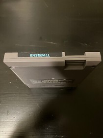 Baseball Nintendo NES Black Box game Tested and Working Cart Only