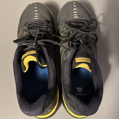 Nike Air Max Shoes Mens Size 11 Livestrong Running 396875-001 Sneakers Mens Nike Air Max Livestrong 2009 Yellow & Black 396875-001  main image 4