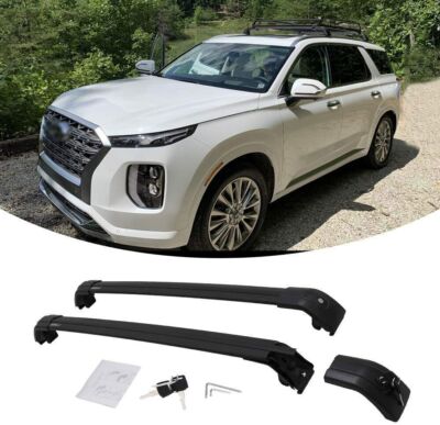 Fits for 2019-2023 Hyundai Palisade Lockable Crossbars Roof Rack