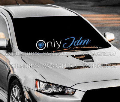 Jual Stiker Windshield Banner JDM Osaka Kanjo Performance Di Seller