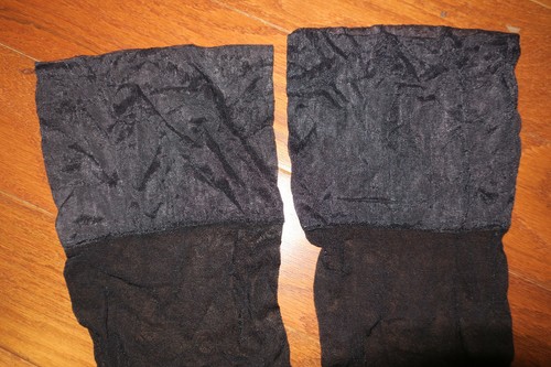 EIN VICTORIA'S SECRET STRUMPF SCHWARZ SLT GLAM WUNDERSCHÖNES SPITZENTOP STRUMPFBAND NEU - Bild 2 von 3