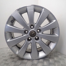 VAUXHALL ASTRA J ZAFIRA C INSIGNIA B 17" SILVER  ALLOY WHEEL RIM 0P044K5 (P-20)