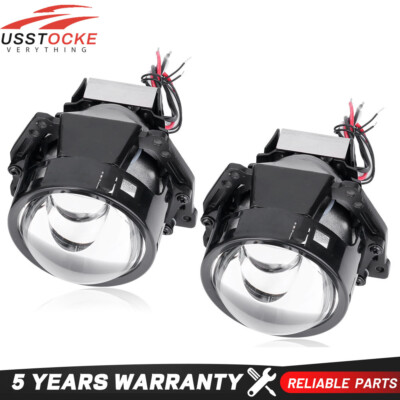 3.0'' Bi LED Projector Lenses Car Lights Retrofit Kits Hyperboloid 160W 40000LM