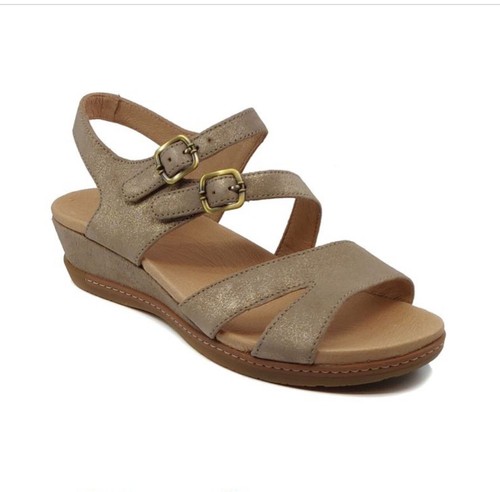 Dansko Angela Metallic Sandals Size US 7.5-8/EURO 38