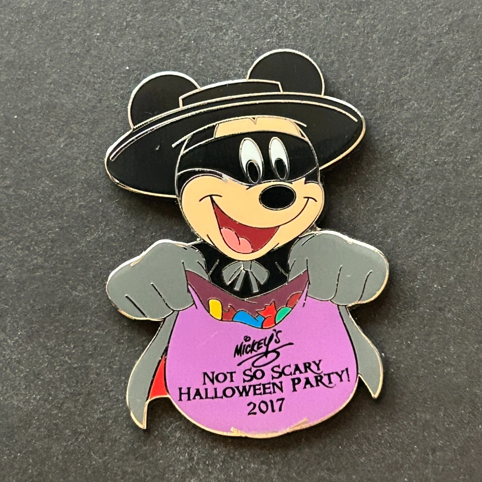 WDW - MNSSHP 2017 - Mystery Collection - Zorro Mickey Disney Pin 123781