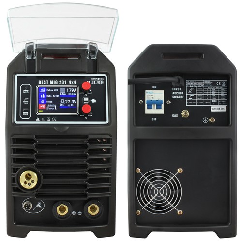 Welder Fantasy BEST MIG 231 DOUBLE PULSE Welder MIG MAG 200amp MMA FLUX - Picture 2 of 10