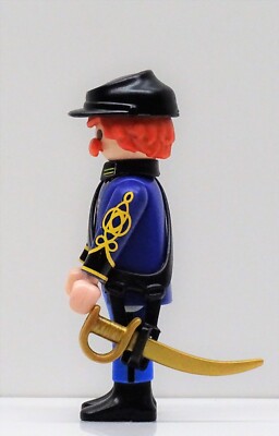Lot 5 Soldats Zouaves Playmobil ACW - Nord Vs Sud - Officier + 4 Soldats