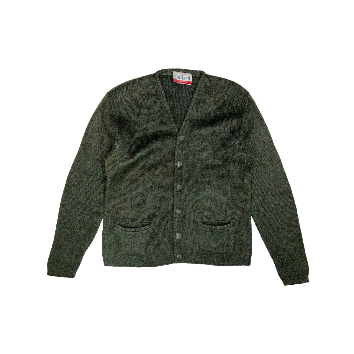 お*て様 60s Jantzen wool knit cardigan XL b Vintage Jantzen cardigan sweater company USA large 70s 80s
