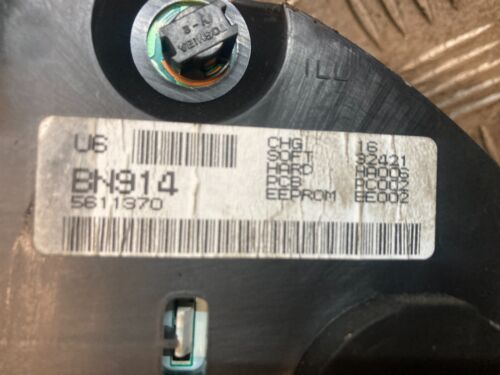 NISSAN ALMERA SE MK2 5DR 2005 1.5 PETROL SPEEDO METER INSTRUMENT CLUSTER BN914 - Picture 3 of 3