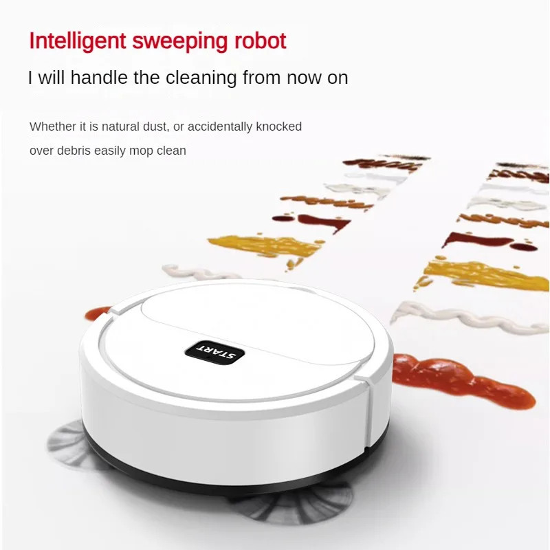 Aspirateur robot Xiaomi Mijia Mini 3 en 1 blanc pour un nettoyage quotidien efficace