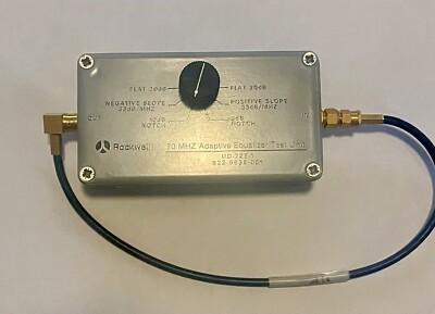 Rockwell Collins 622-5636-001 70MHz Adative Equalizer Test Unit UD-72E-1