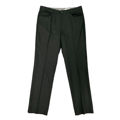 Greg Norman Dress Pants Mens 36x34 Black Flat Front Mid Rise Stretch Travel Golf | eBay Greg Norman Dress Pants Mens 36x34 Black Flat Front Mid Rise Stretch Travel Golf | eBay