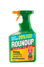 Roundup Fast Action Weedkiller Ready To Use Spray with 20% Extra Free 1.2L Total 7.33 per litre