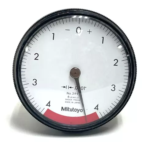 MITUTOYO MIT2991 0.008" X 0.0001" BACK-PLUNGER DIAL INDICATOR