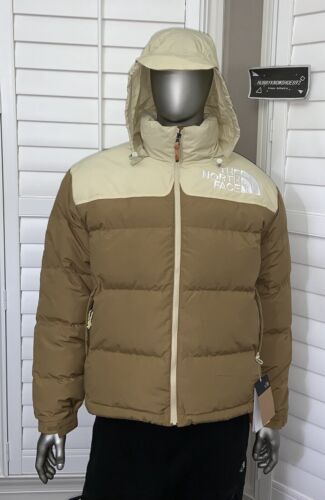 Chaqueta de plumón The North Face 1992 Low Fi Hi Tek Nuptse 700 para hombre talla grande marrón nueva con etiquetas - Imagen 9 de 16