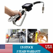 Air Operated Oil Transfer Pump Oil Dispenser Gun With Flow Meter Crystal Display