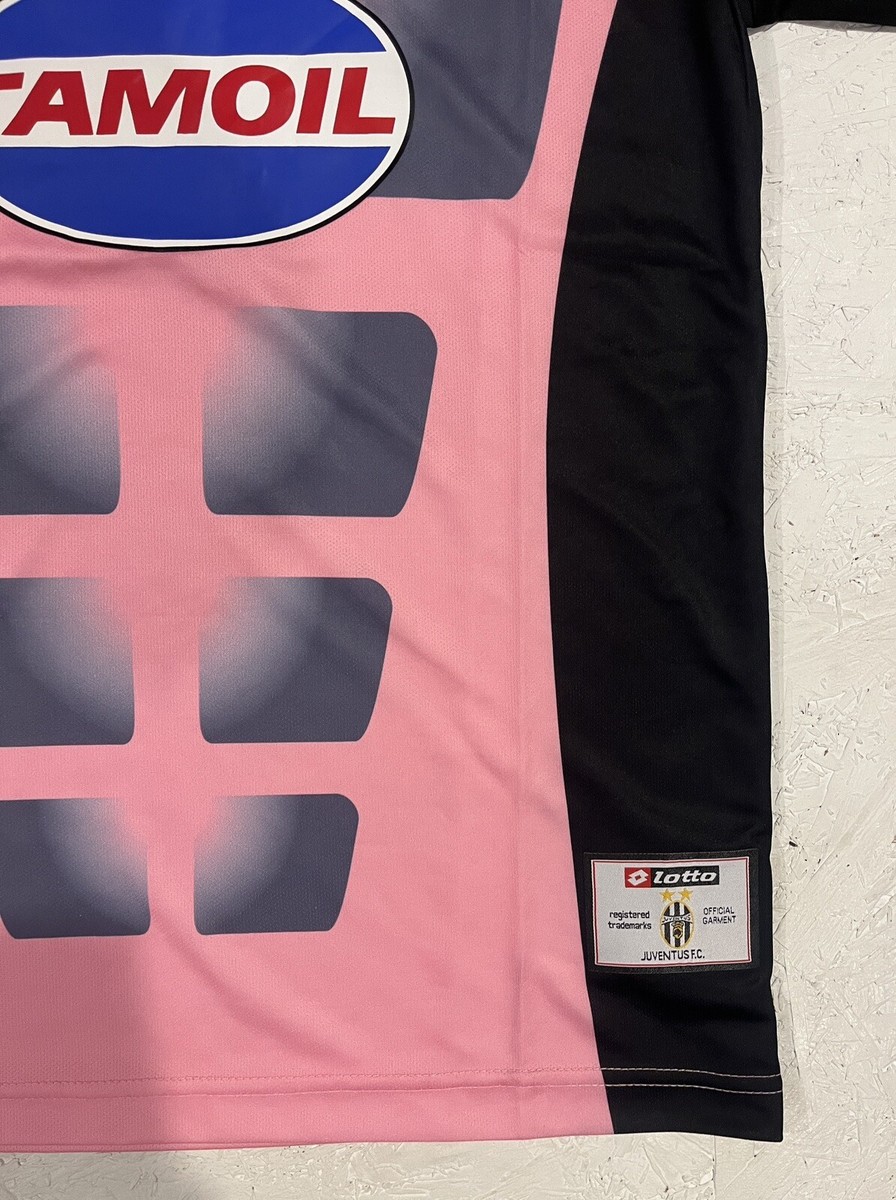 ユヴェントス ピンク七分袖ゴールキーパーユニフォーム lotto Juventus Goalkeeper 02/03 - Lotto - Pink - BUFFON #1 - Large
