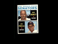 1964 Topps 167 Rookie Stars Mike Brumley/Lou Piniella RC EX-MT #D1,016385