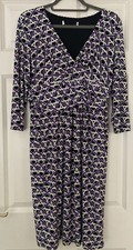 Ladies John Lewis Collection Dress UK Size 12 Geometric Pattern Lovely Condition