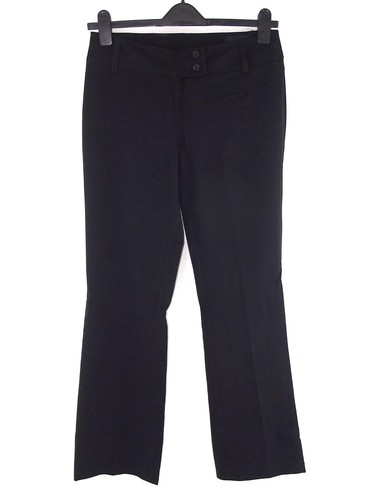 conbipel pantalone donna nero dritto made italy taglia it 44 w 30 l large |  eBay