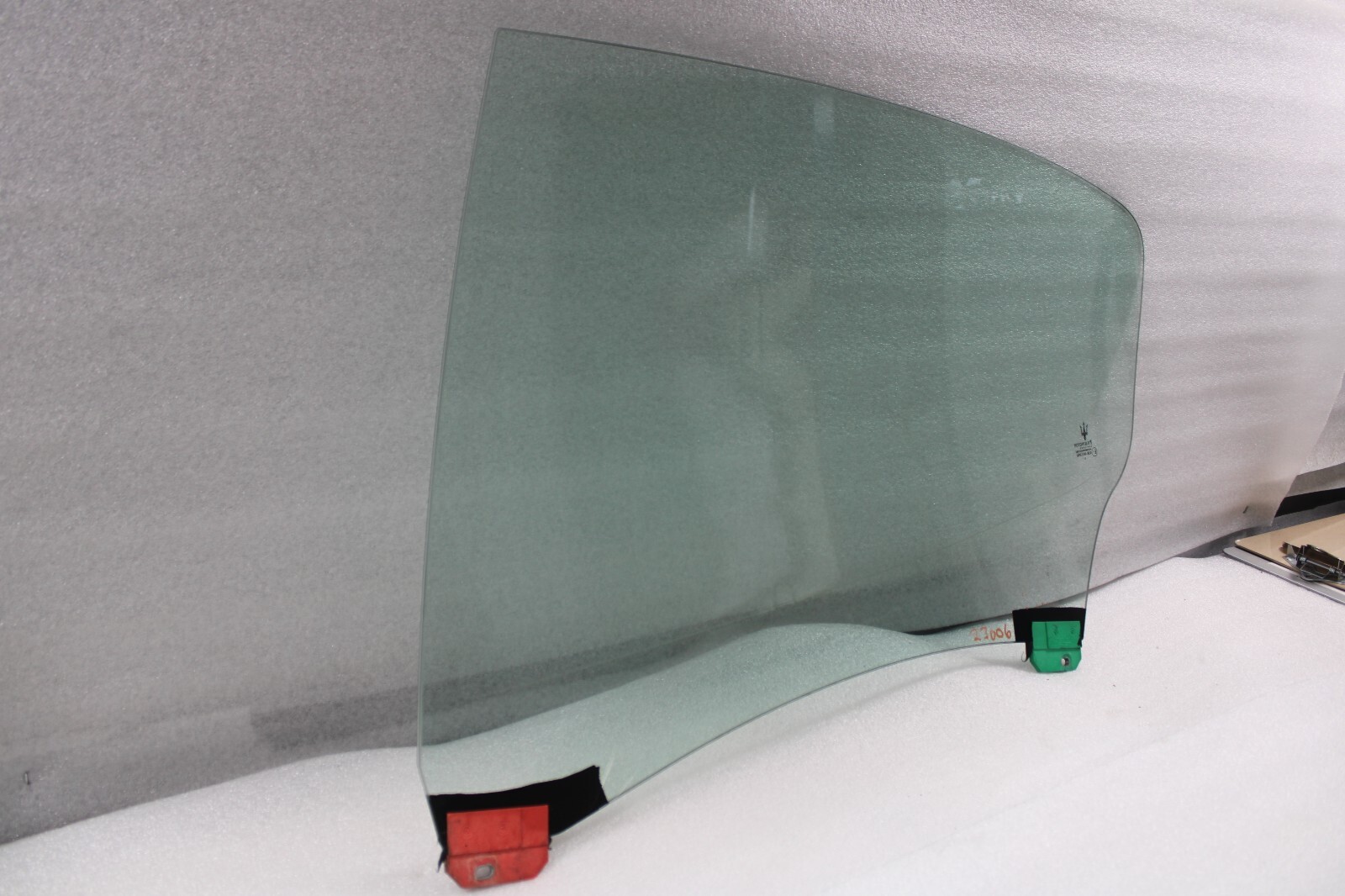 2010 Maserati Quattroporte, RH, Right, Rear Door Glass, Used, P/N 66550200