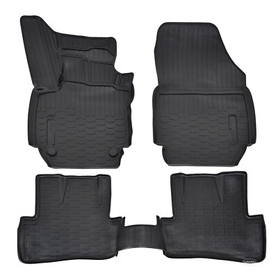 Tapis De Coffre En Caoutchouc Premium Pour Renault Captur (2013-2019) - Noir Antidérapant - Garantie 2 Ans