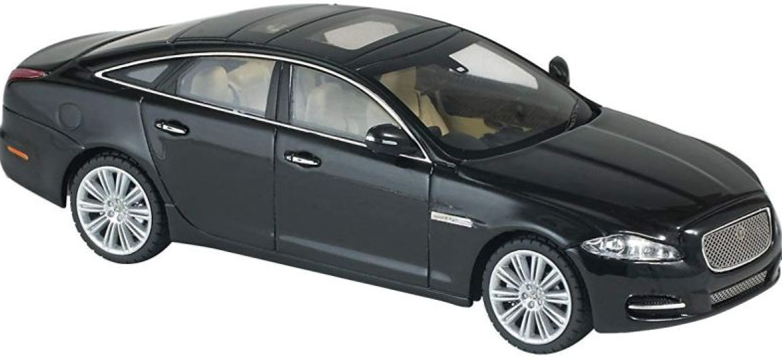 IXO Jaguar XJ Black Amethyst,  Official Dealer Model, 1:43 Scale