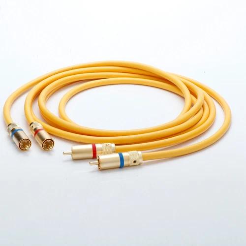 Van Den Hul Halogen Hi-END Audio RCA Cable Extend Signal Interconnect Cable New - Picture 7 of 14