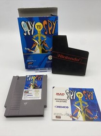 Spy vs Spy Nintendo Nes compreso di scatola originale e istruzioni videogioco