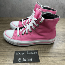 Converse Women s Chuck Taylor All Star Pink Double Tongue Hi Top Sneakers Size 6