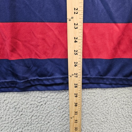 FCB Barcelona Gerard Pique #3 Soccer Jersey Mens XL Blue Red Stripes - 第 8/9 張圖片