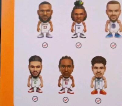 Zuru NBA Ballers Lot Of 20 - Morant, Mitchell, Tatum. 10
