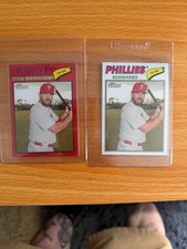 2026 Topps Heritage - Nickname Variation Kyle Swarber and Red Variation #159