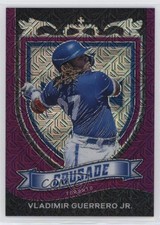 2021 Panini Chronicles Crusade Purple Mojo Prizm 63/99 Vladimir Guerrero Jr 2s2