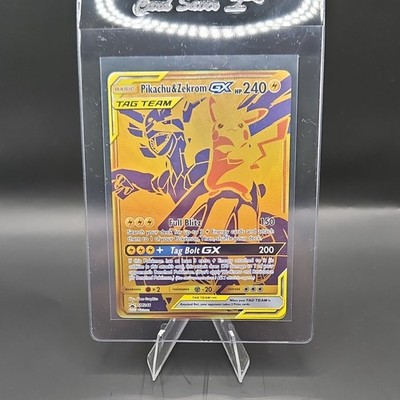 Pokémon TCG Pikachu & Zekrom GX SM248 Promo TAG TEAM Full Art Foil 240 HP EN