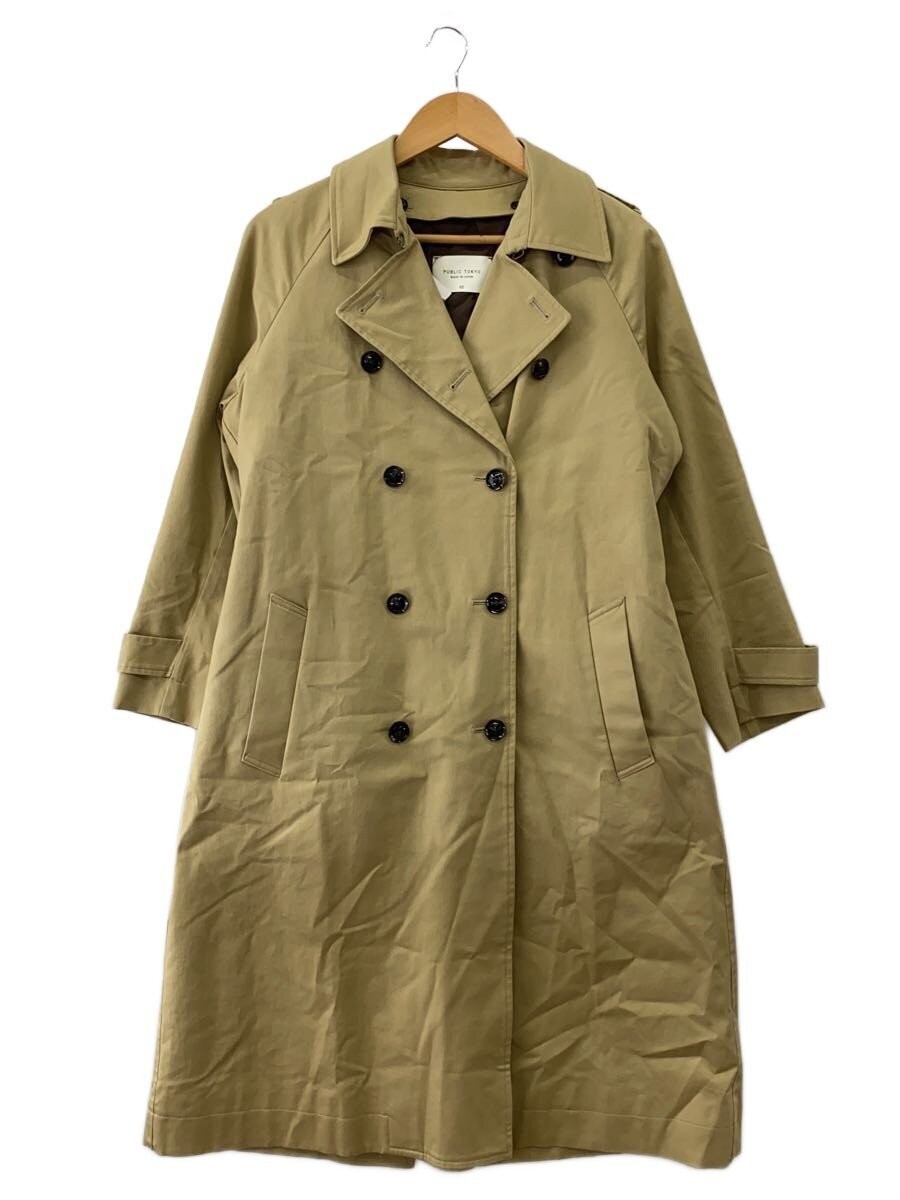 Public Tokyo Trench Coat/2/Cotton/Beg/Plain// 3431