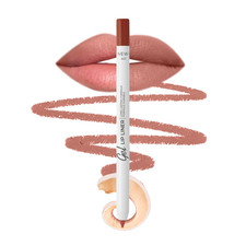 Gel Lip Liner Pencil   Nude   2-In-1 Waterproof Lip Liner  8-Hour Wear, Creamy