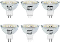 GU5.3 Led Lampen 5W 12V MR16 Neutralweiß Flimmerfrei 500Lm 120° Reflektor 6Er