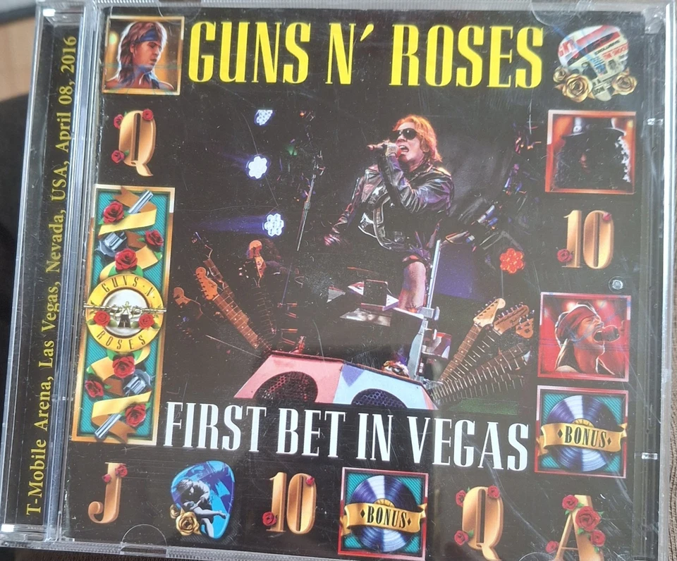 Guns N Roses- First Bet In Vegas/Cd Album - Photo 1/1