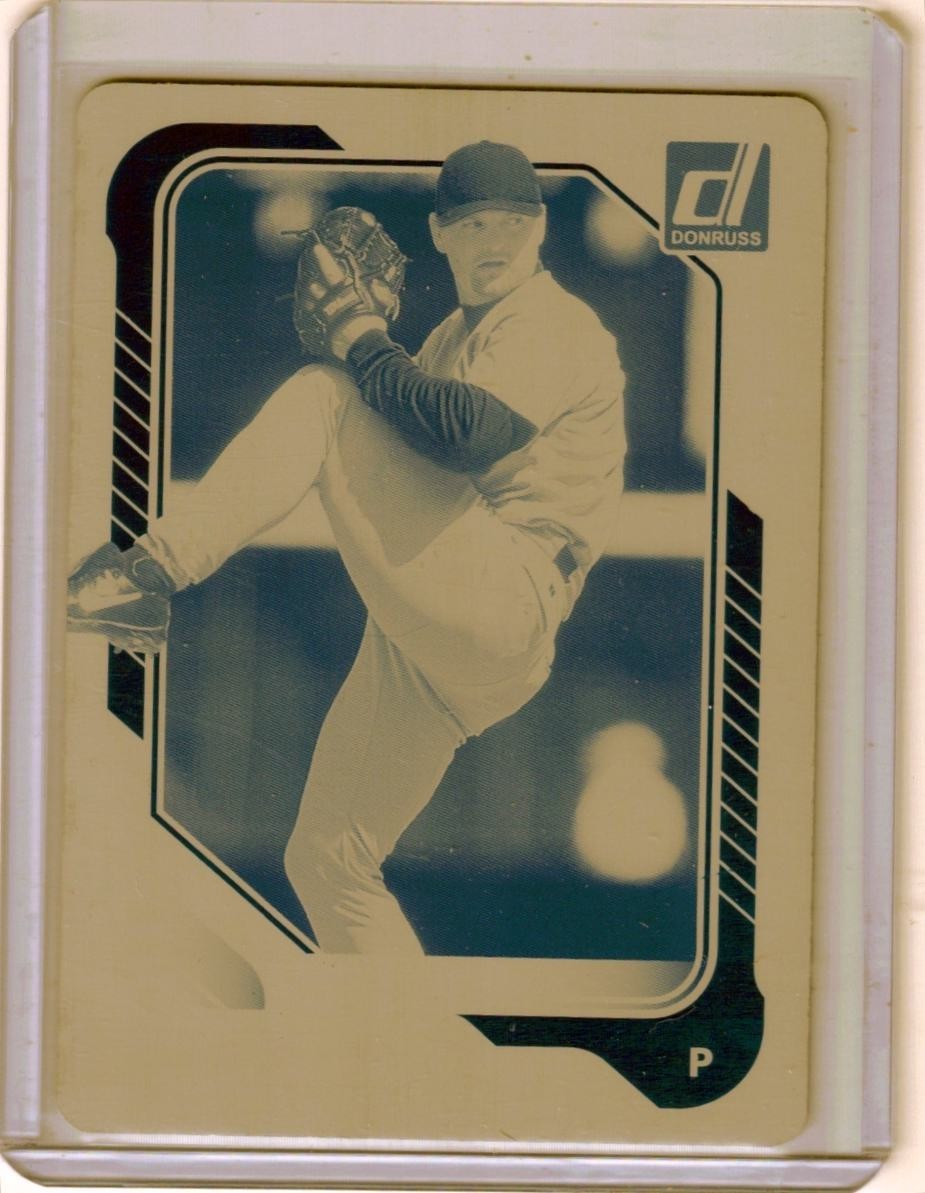 2026 PANINI DONRUSS TREVOR HOFFMAN PRINTING PLATE #1/1 PADRES